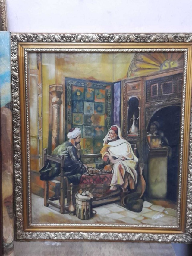 ( لعبه الشطرنج (استنساخ مستشرقين