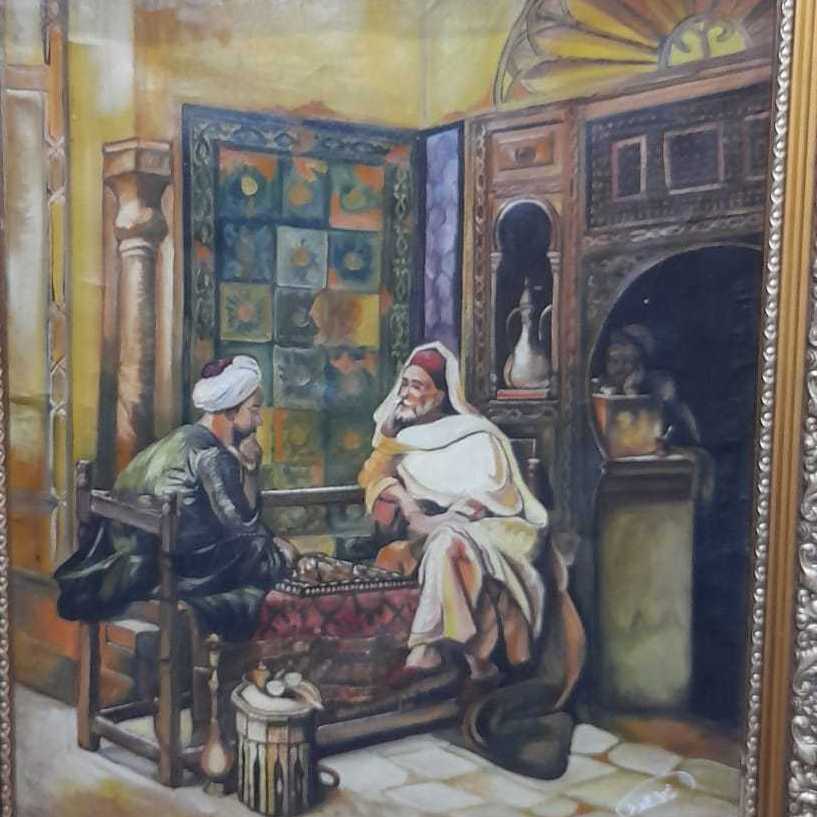 ( لعبه الشطرنج (استنساخ مستشرقين