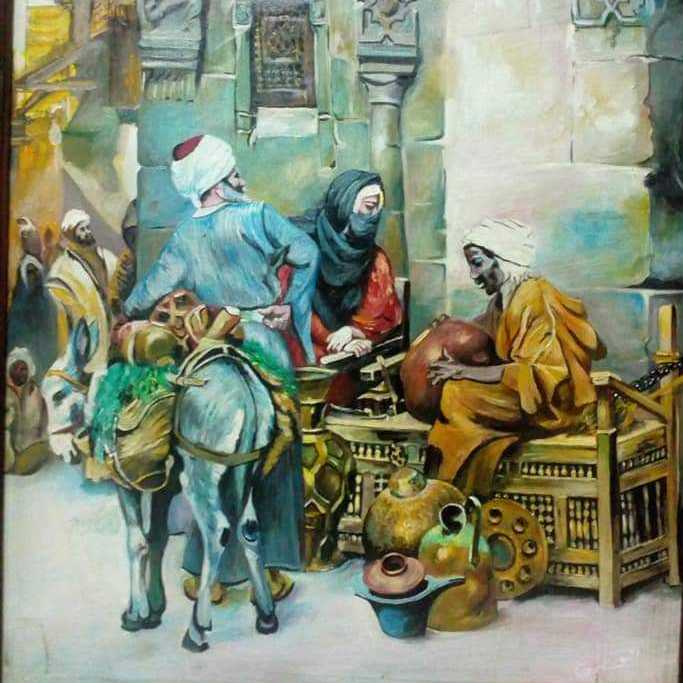 اعمال المستشرقين) لحام النحاس)