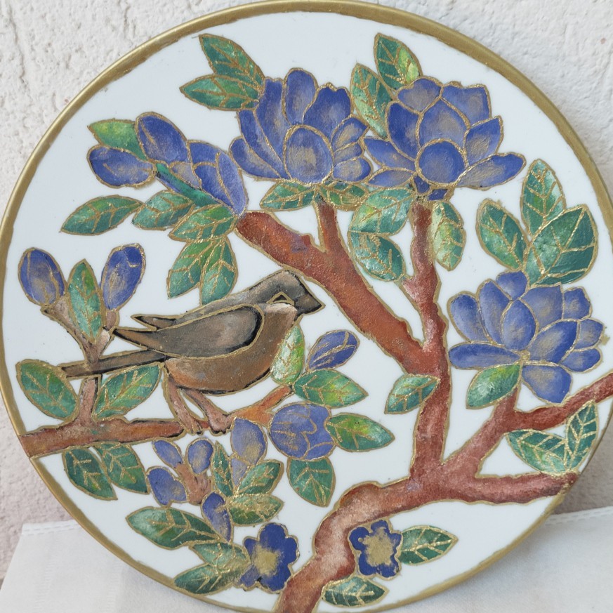 Flowers And A Bird