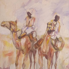 من البادية
