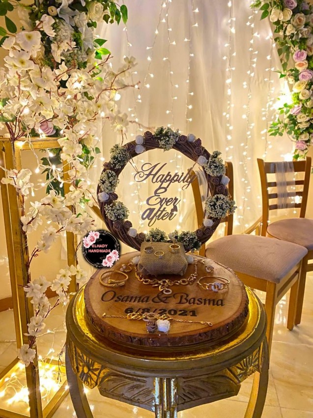 Congratulations!  (Decorated Wood Slice)