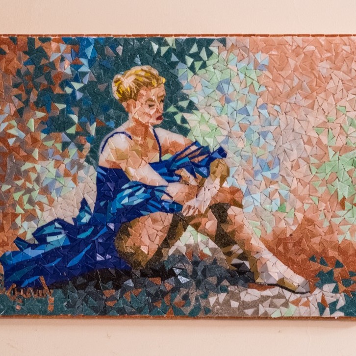 The Ballerina (Mosaic Art)