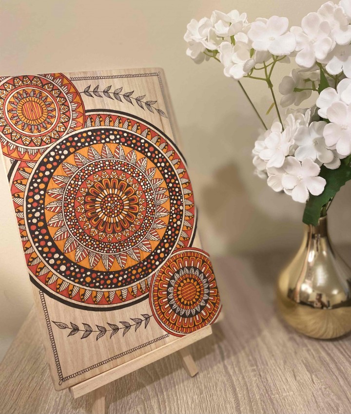 Orange Oshiis Mandala
