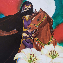 Jaleela And Her Proud Horse