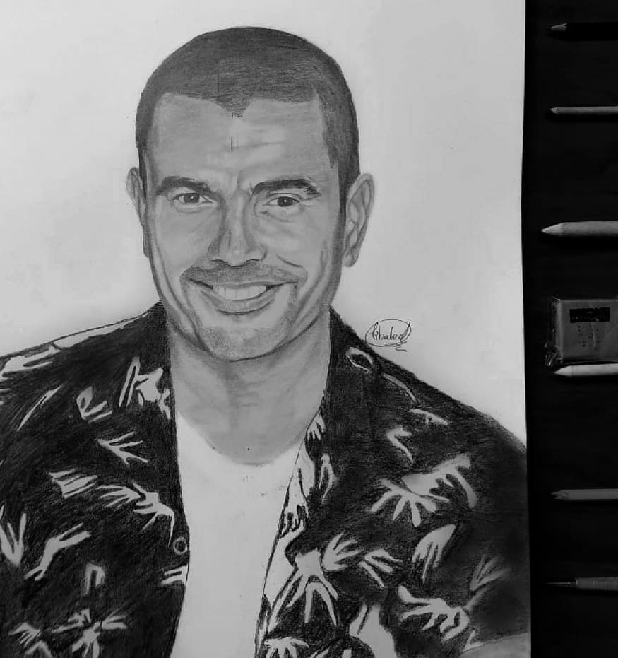 Amr Diab's Portrait