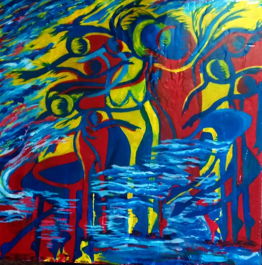 Dancing With The Clouds (Abstract)