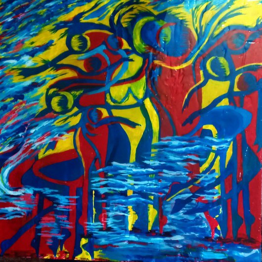 Dancing With The Clouds (Abstract)