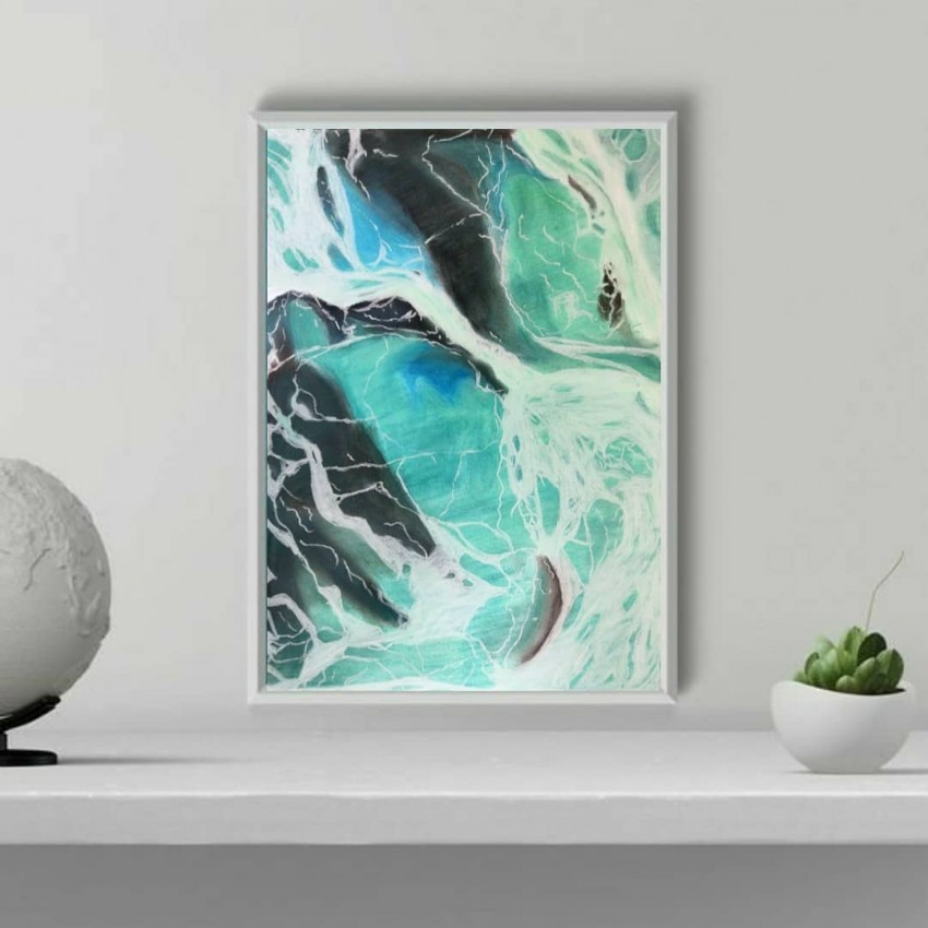 Colored painting