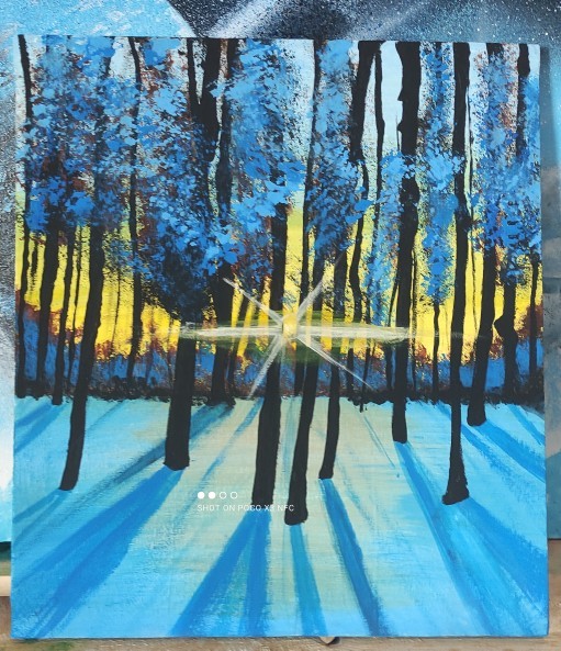 sunrise forest