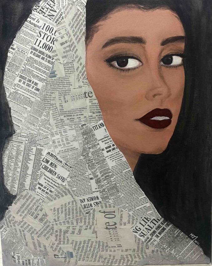 "تبدين كالجرائد"