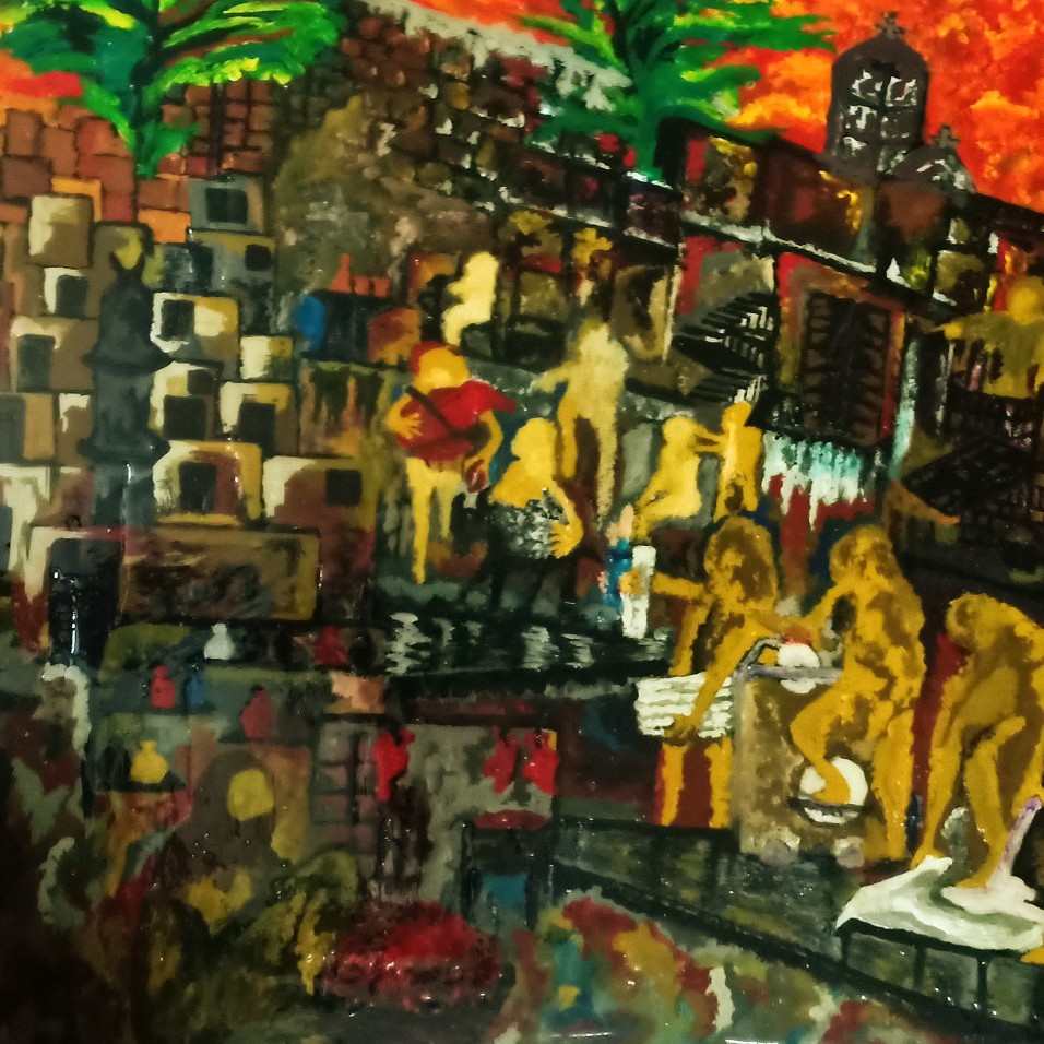 The Alley In The Past (Abstract)