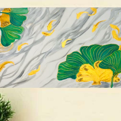 The green flower