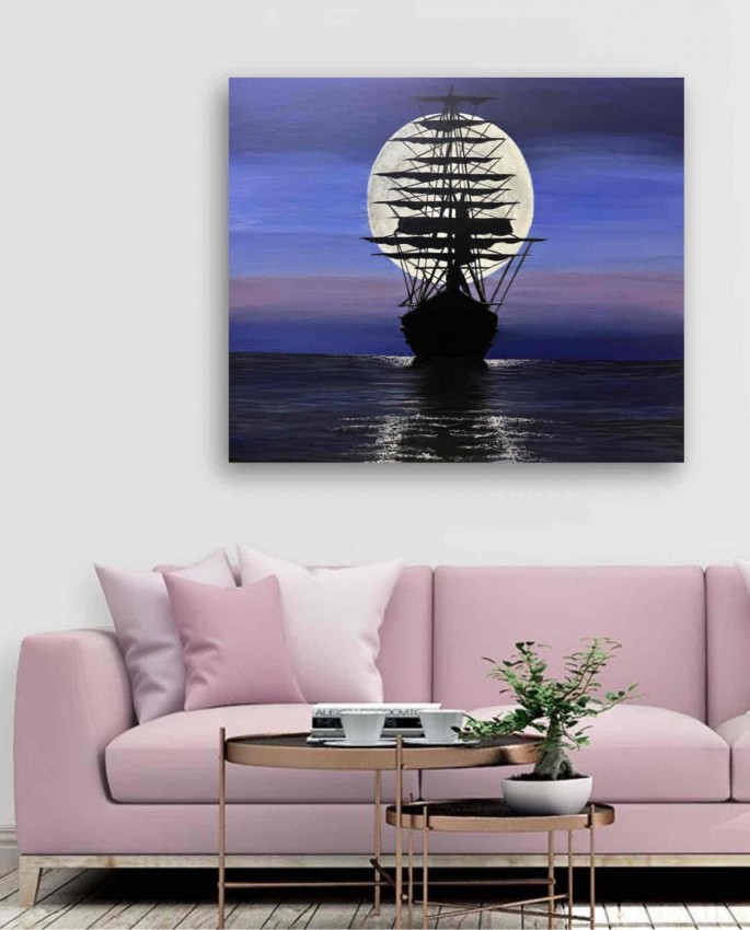 Sailing Under The Moonlight