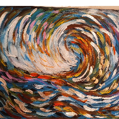Sea Waves (Abstract Art)