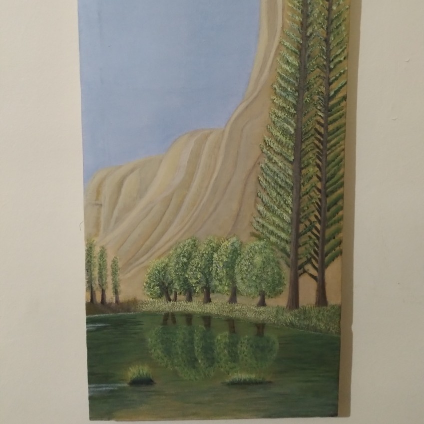 Mountain By The Lake