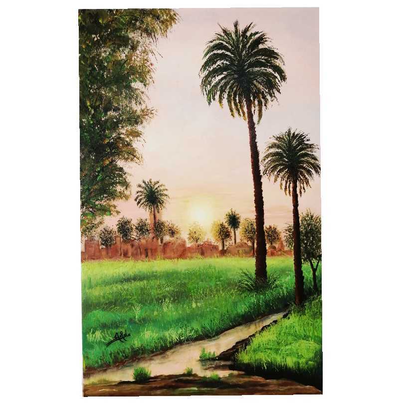 The Beauty  Of Ehe Egyptian Countryside