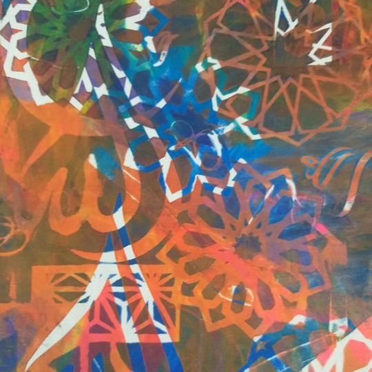 Islamic Art (Hand Printed)