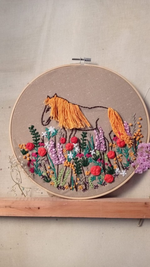 ( جمال الخيل (طاره ورد بالخيط
