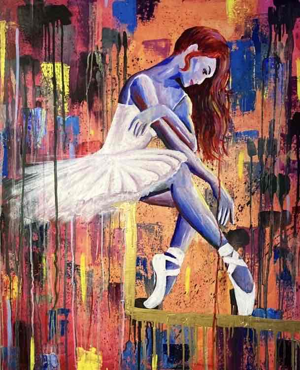 Blue Ballerina