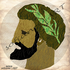 Graphic art for an ancient antiquity