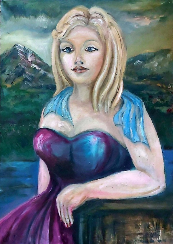 A Girl And A Mountain