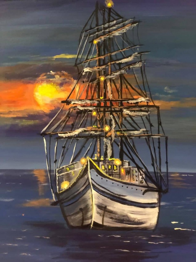 Sailing In The Sunset