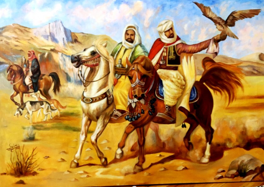 Hunting In The Desert Of Morocco