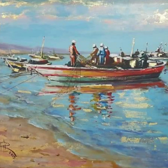 Return Of The Fishermen In Kunisa