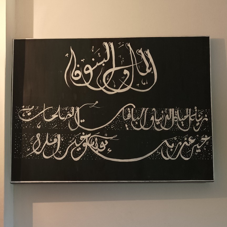 آية المال والبنون زينة