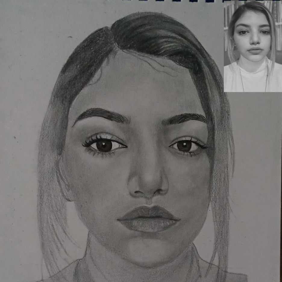 بورتريه ابيض واسود