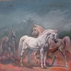 ثلاثة خيول