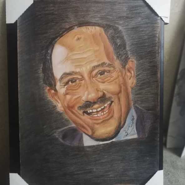 بورتريه الرئيس أنور السادات