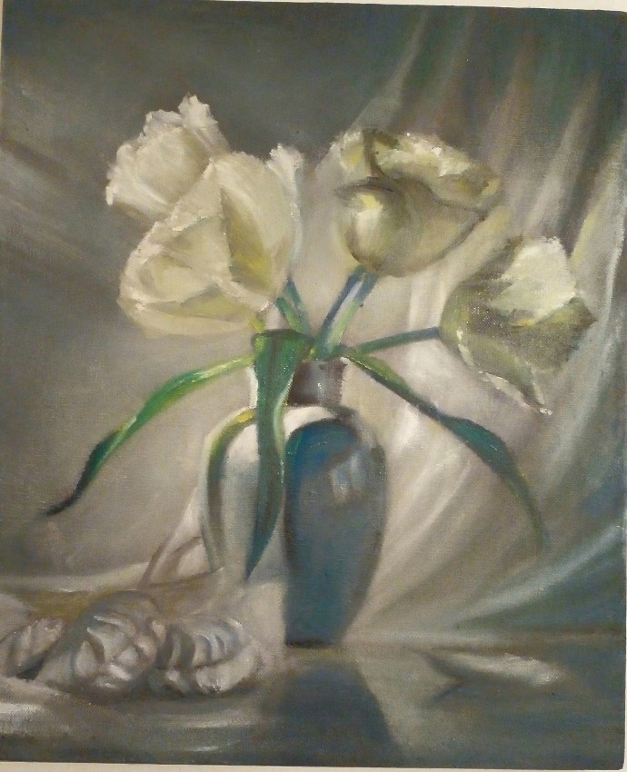 White Tulips