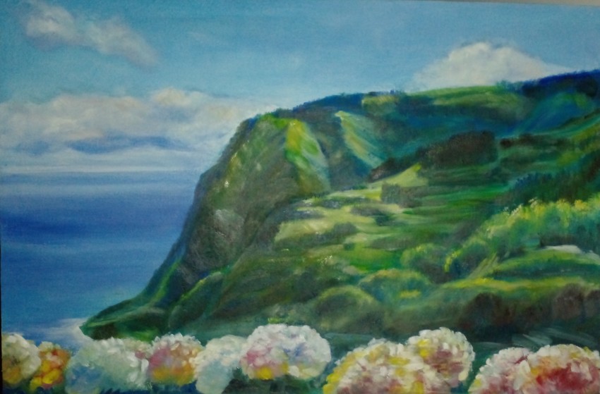 Blooming Sea Coast