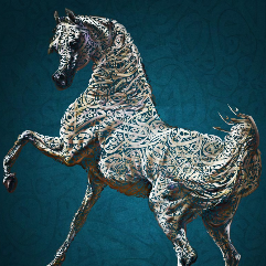 حصان عربي