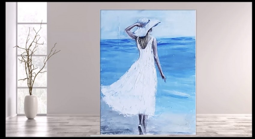 Girl On The Beach