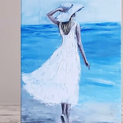 Girl On The Beach