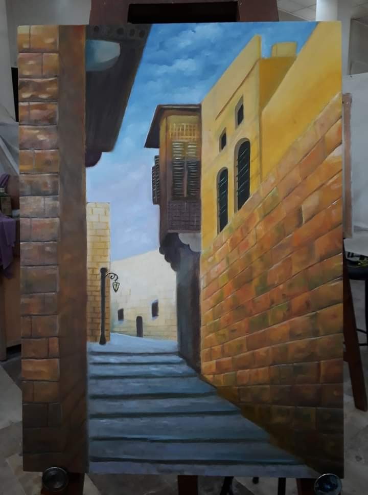 Old Alley In Halab, Syria