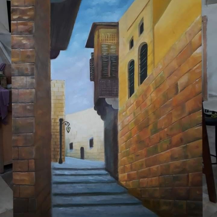 Old Alley In Halab, Syria