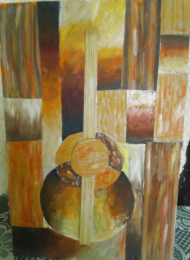 Abstract Guitar