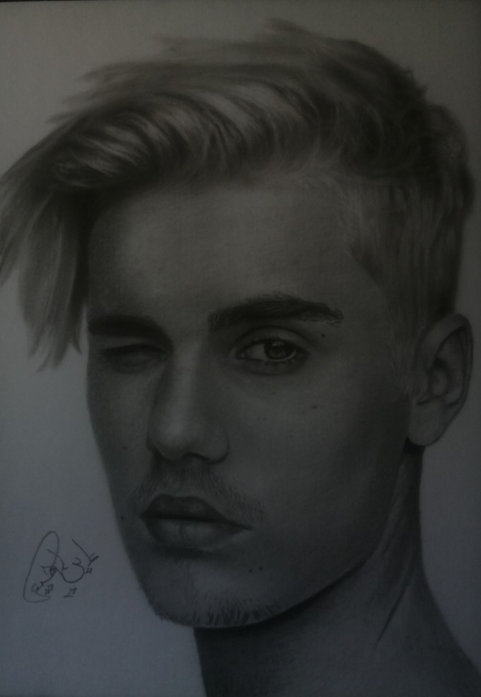 Justin Bieber Portrait