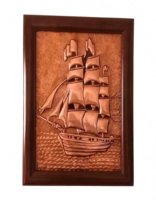 Brass Sailboat