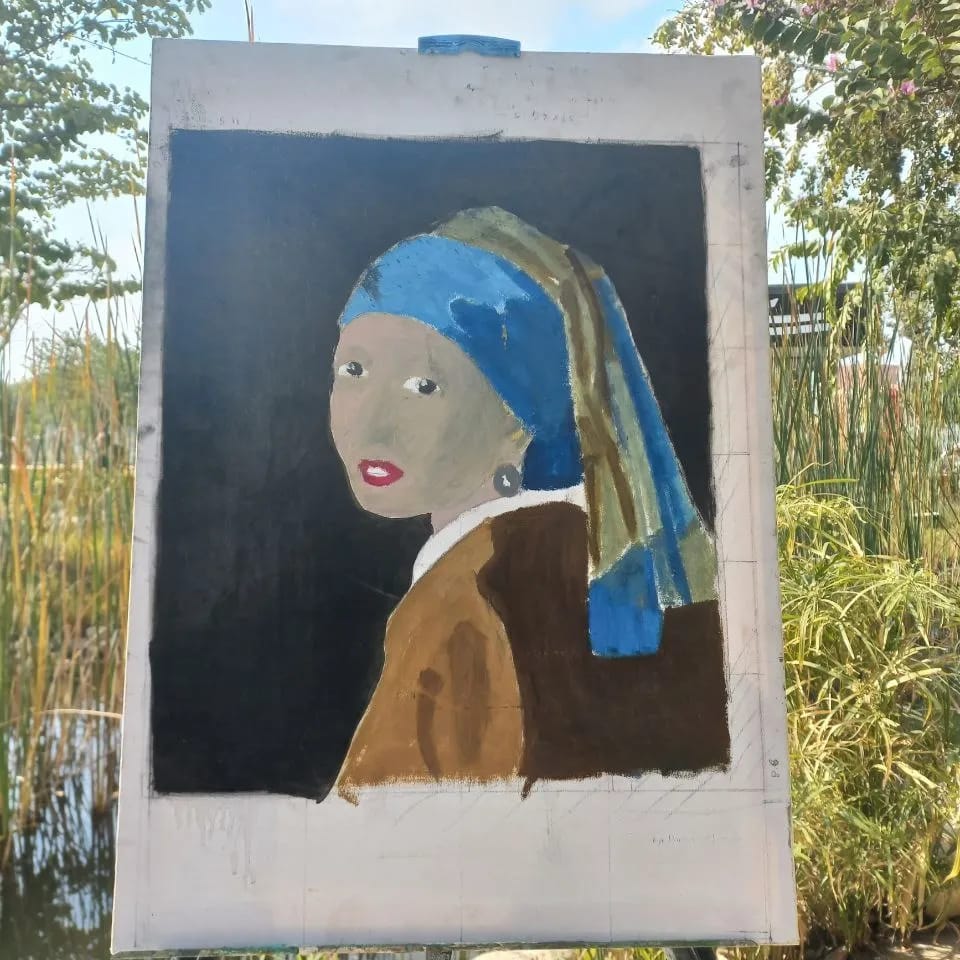 girl with earing