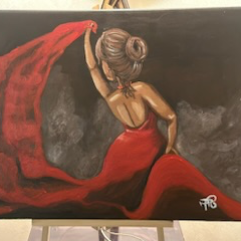 Dancer In Red