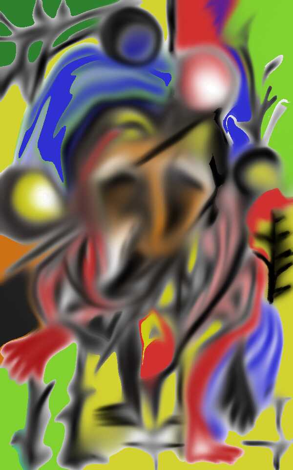 Disturbed Memories (Digital Art)