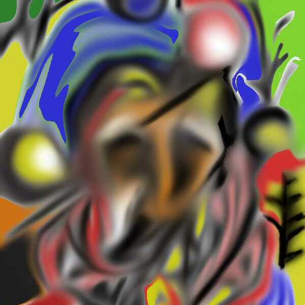 Disturbed Memories (Digital Art)
