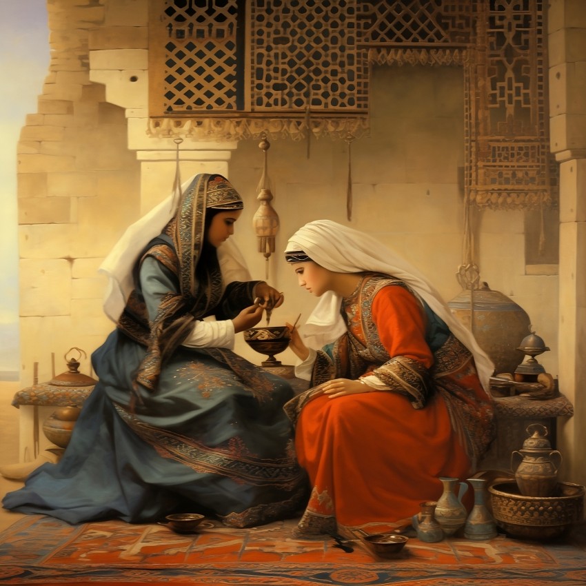 (فتاتي الحناء (فن ديجيتال