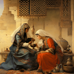 (فتاتي الحناء (فن ديجيتال