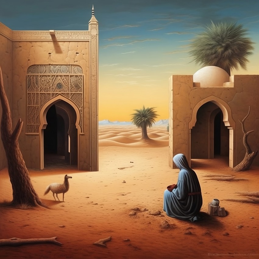 (الحنين إلى الأنقاض (فن رقمي